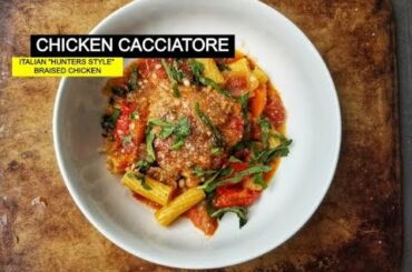 Chicken Cacciatore | Italian Hunters Stew. A Recipe from Giada de Laurentiis