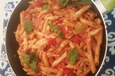Italian Chicken Pasta recipe in hindi urdu