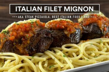 I made the famous ITALIAN Steak pizzaiola and it was epic!