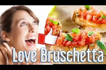 Let's make Italian restaurant quality BRUSCHETTA  at home