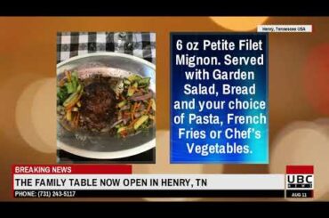 The Family Table, a Casual Italian Comfort Food Dining Restaurant