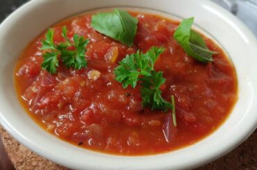 How to Cook the Traditional Italian Tomato Sauce/ Sauce Tomate Italienne