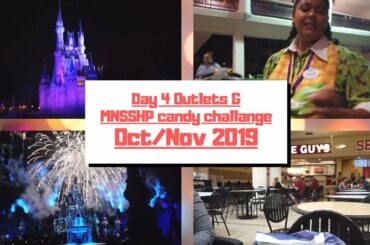 Magic Kingdom | MNSSHP | Tonys Town Square Restaurant | Not so scary spectactular | Halloween Candy