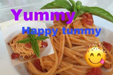 Pasta Amatriciana 🍝(Italian Food)