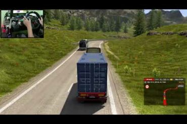 Scania Streamline ETS 2 Transport Pet Food Italy Logitech g29 gameplay