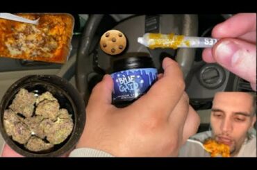 DAIMOND INFUSED JOINT! Forty1 Blue Chip Cookies Review ft #Tio420/Italian Food MUKBAG! #KingMart