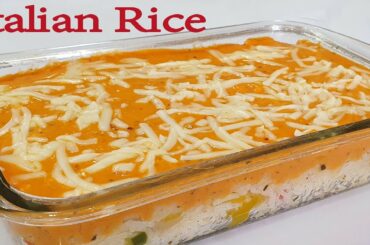 Italian Rice With Tomato Sauce Tasty Recipe  How to Make Italian Rice  ईटालियन राइस विथ सॉस