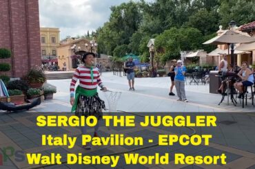Sergio the Juggler - Italy Pavilion - EPCOT - Walt Disney World Resort