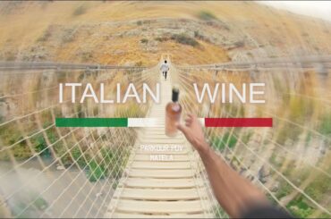 Italian wine - Parkour POV in Matera