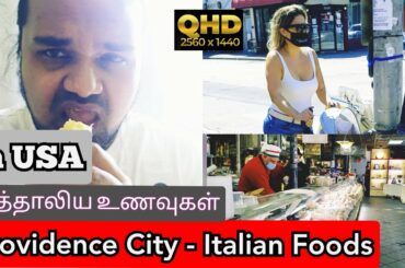 Providence city | USA | Italian foods | Coziest city of America | Rhode Island | Walk with Sam