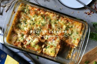 Roll Up Lasagne | Easy Italian Recipe | By Chef Nehal Karkera