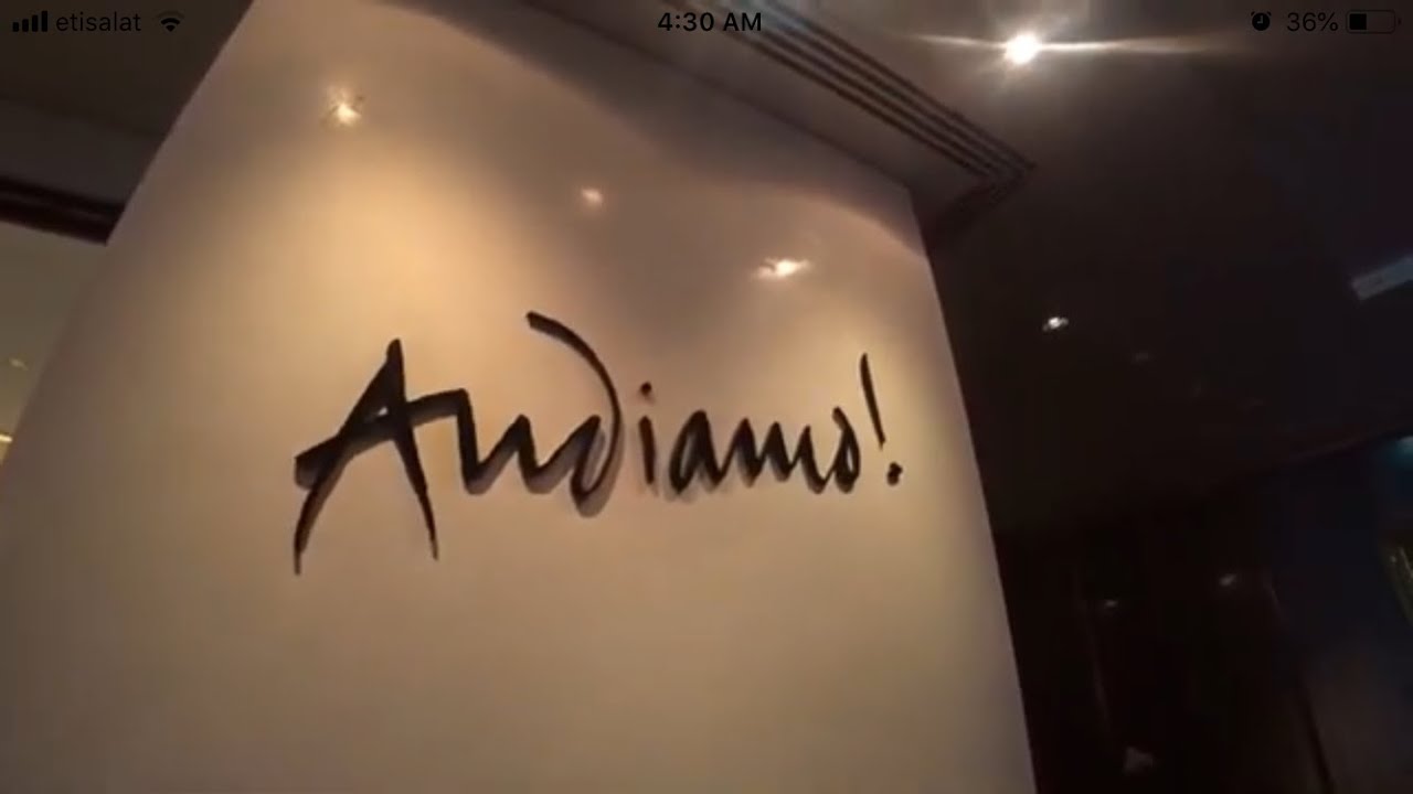 Lunch @ Andiamo! Grand Hyatt Lunch @ Andiamo! Grand Hyatt