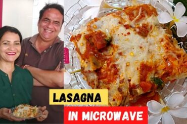 Easy Vegetable Bread Lasagne Italian Recipe (No Egg, No Yeast)