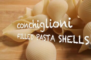 Conchiglioni Filled Pasta Shells | italian traditional dish | Three Cheeses | Dawat Recipes IT.