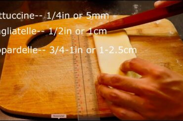 How to make Fresh Italian Pasta? Authentic recipe