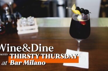 THIRSTY🍹THURSDAY (at Bar Milano)