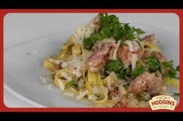 Creamy Italian Sausage Tagliatelle - Hodgins in Partnership with Eoin Sheehan