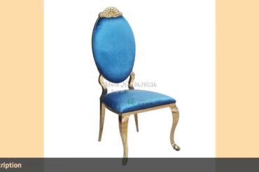 Best Quality Modern Stainless Steel Dining Chair Simple Household Meta