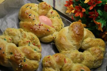 Italian Easter Bread Recipe/Unique Bread Recipe/ইতালিয়ান ব্রেড রেসিপি||
