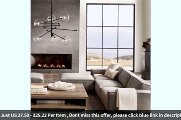 ✓modern Glass bubble chandelier Lamp For Kitchen Dining room Shopping m