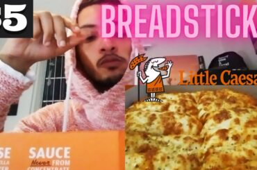 Italian Cheese Bread From Little Caesars  |  Munchies Under $5  |  Cheesy BreadSticks Food Review