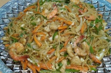 Italian Spicy Prawn And Chicken Chowmein Recipe By Laila Arjuman Khanum