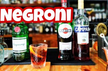 How to make a classic Negroni v2