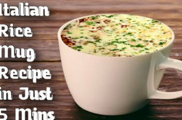 Italian Rice Cup| Mug Recipe|  Microwave oven Recipes in 5 min | இத்தாலிய அரிசி கோப்பை|North Kitchen