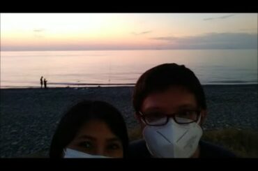 First night of our Vacation| Beautiful Sunset |Taking out Pizza for dinner