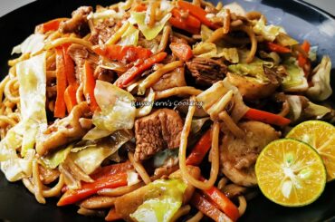 HOW TO COOK SUPER EASY AND YUMMY PANCIT CANTON GUISADO RECIPE THAT YOU HAVE TO TRY!!!