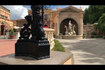 FIRST LOOK - Epcot - Tour of the Italy Pavilion - COVID-19 - 4k