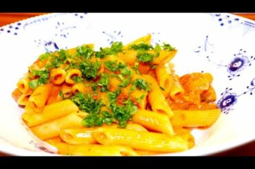 Tomato, Gorgonzola & Bacon Penne Pasta - Tasty, Easy & Creamy Italian Pasta Dish - Recipe #123