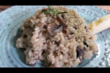 HOW TO COOK AUTHENTIC ITALIAN MUSHROOM RISOTTO | Easy risotto explained | Purple Avocado Cooking