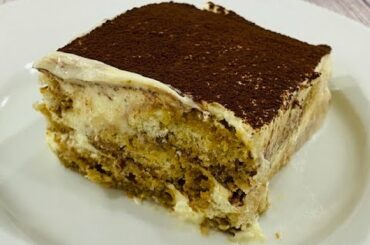 ඉතාලියේ තිරමිසු ගෙදරදීම සාදාගන්නා ආකාරය - Italian Tiramisu recipe(English subtitles included)