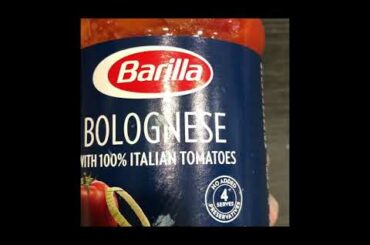 How to cook  Italian gnocchi pasta / with Barilla bolognese sauce