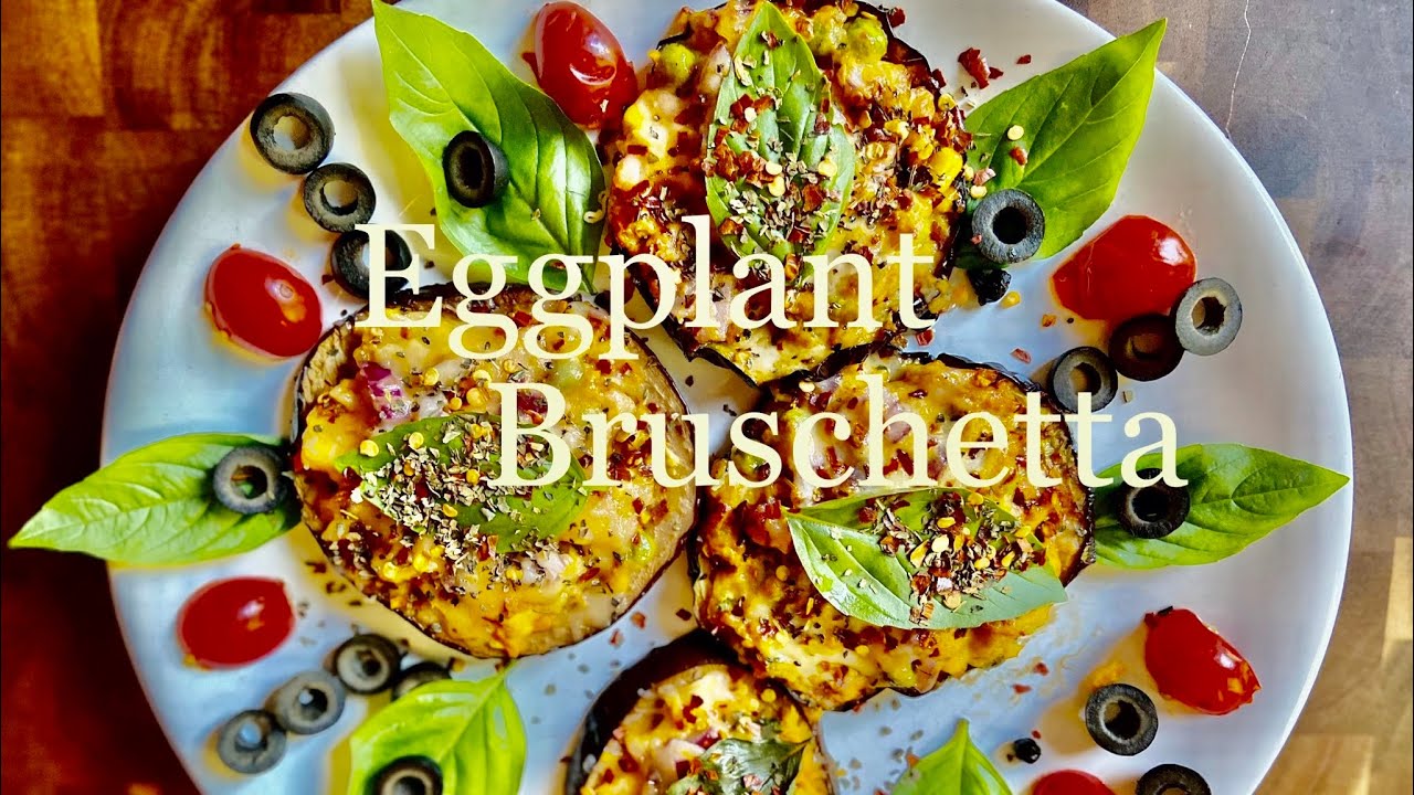 Ranis' Cooking Channel Eggplant Bruschetta Ranis' Cooking Channel Eggplant Bruschetta