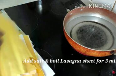 Paneer lasagna/Italian recipe in Tamil/cheesy cheesy lasagna