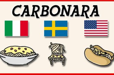 ITALY vs SWEDEN vs USA CARBONARA | FOOD WARS (300 subs special)