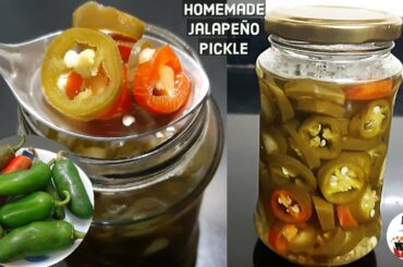 Easy Homemade Jalapeno Pickle Recipe for Mexican & Italian snacks - How To Pickle Jalapeno Peppers