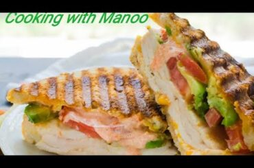 Chicken 🐔vage🍈🌶️ mayo toast / italian chicken homemade sandwich//🥪🥪 by Cooking with Manoo 👍👍