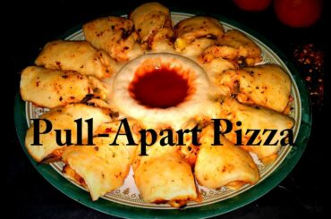 Without Microwave oven Pull-Apart Pizza  | Italian Pizza | Party Pizza | Easy Recipe ~
