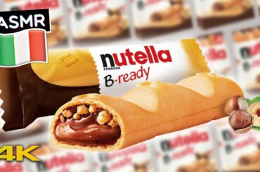 ASMR MUKBANG ITA NUTELLA B-READY ITALIAN FOOD ASMR | VIDEO ASMR CIBO | MUKBANG ASMR Triggered EP.8
