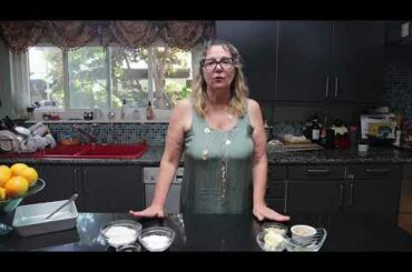 Cooking with Antonella - Tuscan Pine Nut & Rosemary Bars