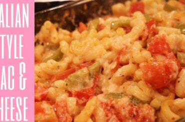 Dad's Favorite Italian Style Mac & Cheese - Quick & Easy Recipe - Only 5 Ingredients