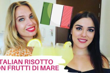 ITALIAN RISOTTO with FRUTTI DI MARE recipe 🇮🇹 | Limoncello e Limonsecco 🍋 | Italian recipes