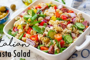 The Best Italian Pasta Salad