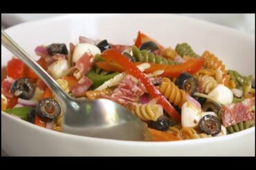 Quick Italian healthy salad  سلطة ايطالية صحية سريعة