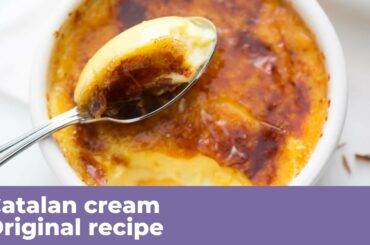 CATALAN CREAM - Original recipe