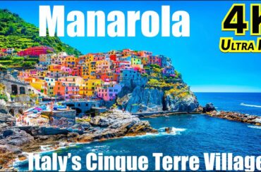 Manarola, Liguria Italy in 4K UHD