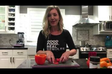 Cook With Me Series #1 - Italian Stuffed Peppers. Demo by Tracey van der Valk - Epicure Leader